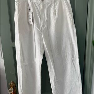 Zara White Chinos for Men